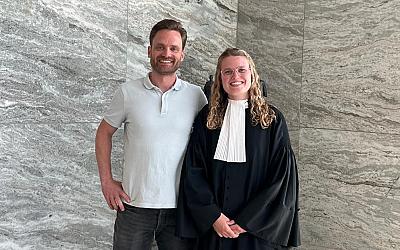 hoger uitgesneden   foto iris be  diging met paul